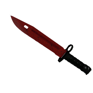 ★ Bayonet | Crimson Web (Minimal Wear)