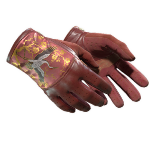 ★ Driver Gloves | Brocade Crane (Field-Tested)