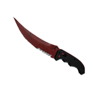 ★ Flip Knife | Crimson Web (Minimal Wear)