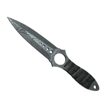★ Skeleton Knife | Damascus Steel (Battle-Scarred)