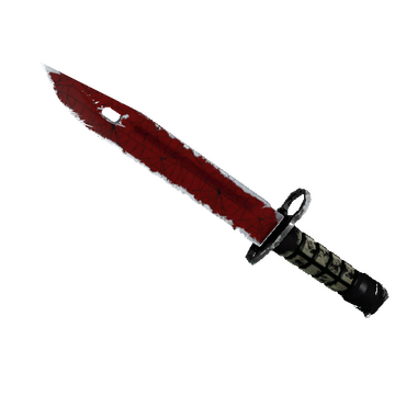 ★ StatTrak™ Bayonet | Crimson Web (Well-Worn)