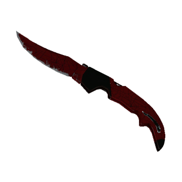 ★ StatTrak™ Falchion Knife | Crimson Web (Field-Tested)