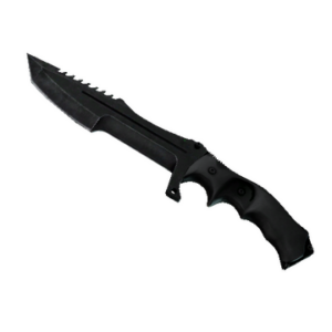 ★ StatTrak™ Huntsman Knife | Black Laminate (Factory New)