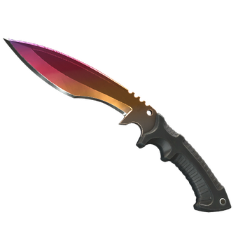 ★ StatTrak™ Kukri Knife | Fade (Minimal Wear)
