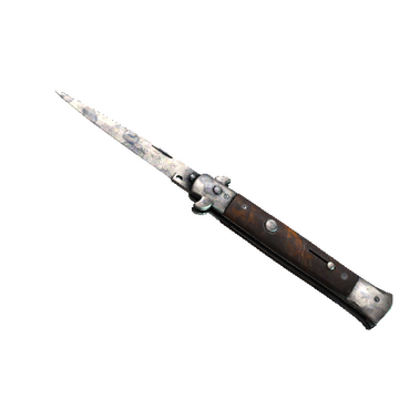 ★ Stiletto Knife | Stained (Field-Tested)